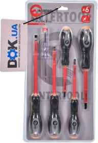 Набор отверток диэлектрических Intertool VT2107 6 шт.