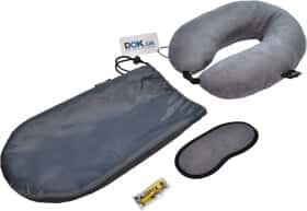 Подушка-подголовник Coverbag Premium серый 374
