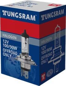 Автолампа Tungsram Rally H4 P43t 90 W 100 W прозора 52100U1K