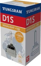 Автолампа Tungsram Megalight +100 D1S PK32d-2 35 W прозрачная 53620CMU