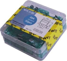 Набір запобіжників WTE WTE-U30 FT midi (normal) 50 шт. Набір запобіжників WTE WTE-U30 FT midi (normal) 50 шт.