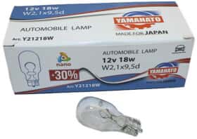 Автолампа Mitsumoro W2,1x9,5d 18 W прозора Y21218W