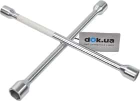 Ключ балонний Дорожная Карта DK2811-1 хрестовий 17x19x21x23 мм