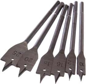 Набор сверл Top Tools перьевых по дереву 60H860 10-25 мм 6 шт.