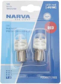 Автолампа Narva Range Performance LED P21W BA15s 1,7 W 181514100
