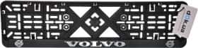 Рамка номерного знака Vitol 50281 колір чорний на Volvo