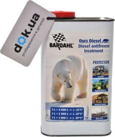 Антигель Bardahl Ours Diesel 1000 мл