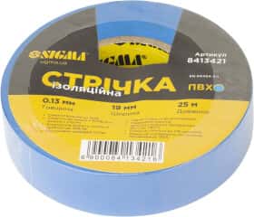 Скотч Sigma 8413421 ПВХ 19 мм x 25 м