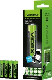 Батарейка Videx LR03/AAA AAA (мизинчиковая) 1,5 V 4 шт