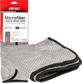 Серветка Amio Microfiber Wax & Shine Cloth 03976 мікрофібра 40х40 см