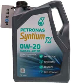 Моторна олива Petronas Syntium X C5 0W-20 синтетична