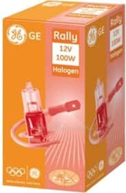 Автолампа General Electric Rally H3 PK22s 100 W прозрачная 52130