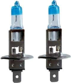 Автолампа General Electric Megalight Ultra +90 H1 P14,5s 55 W прозоро-блакитна 50310sxu