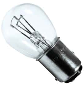 Автолампа Tes-Lamps Standard P21/5W BAY15d 5 W 21 W прозрачная 12215bay15d