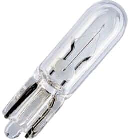 Автолампа Tes-Lamps Standard W1,2W W2x4,6d 1,2 W прозора aw121202