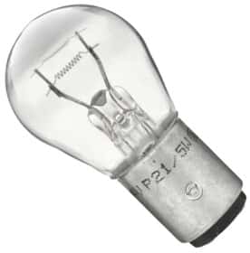Автолампа Tes-Lamps Standard P21/5W BAY15d 5 W 21 W прозора 24215bay15d