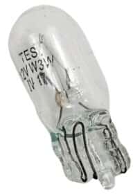 Автолампа Tes-Lamps Standard W3W W2,1x9,5d 3 W прозора w12302