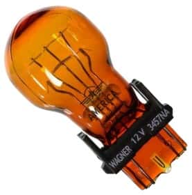 Автолампа Wagner P27/7W W2,5x16q оранжевая 3457na