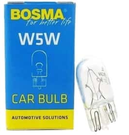 Автолампа Bosma W5W 5 W 0843S