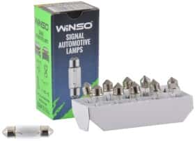 Автолампа Winso C5W SV8,5 5 W прозора 713180