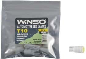 Автолампа Winso T10 W2,1x9,5d 1 W 127100