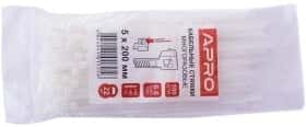 Стяжка Apro STM-W5200 200 мм 5 мм 100 шт