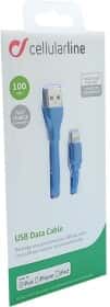 Кабель CellularLine USBDATACFLMFIIPH5B USB - Apple Lightning 1 м