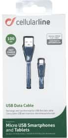 Кабель CellularLine USBDATACMICROUSBB USB - Micro USB 1 м