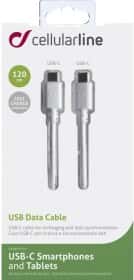 Кабель CellularLine USBDATACUSBCCW USB type-C - USB type-C 1,2 м