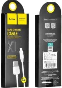 Кабель Hoco X1 X1LIGHTNING3MWHITE USB - Apple Lightning 3 м