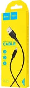 Кабель Hoco X25 X25LIGHTNINGBLACK USB - Apple Lightning 1 м