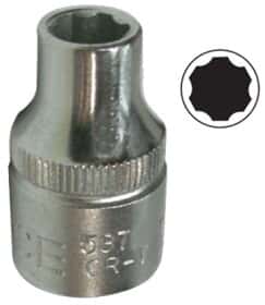 Торцевая головка Force 53707 7 мм 3/8"