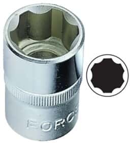 Торцева головка Force 53719 19 мм 3/8"