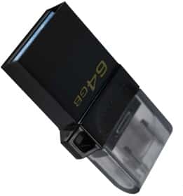 Флешка Kingston DataTraveler MicroDuo3 G2 64 ГБ