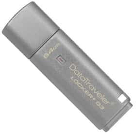 Флешка Kingston DataTraveler Locker+ G3 64 ГБ