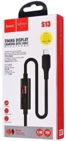 Кабель Hoco S13 S13MICROBLACK USB - Micro USB 1,2 м