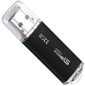 Флешка Silicon Power Ultima Ⅱ I-Series Black 32 ГБ