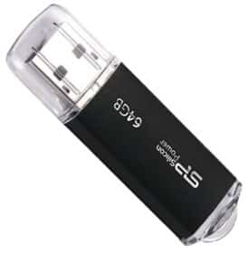 Флешка Silicon Power Ultima Ⅱ I-Series Black 64 ГБ