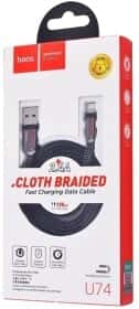 Кабель Hoco U74 U74LIGHTNINGBLACK USB - Apple Lightning 1,2 м