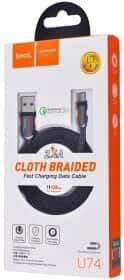 Кабель Hoco U74 U74MICROBLACK USB - Micro USB 1,2 м