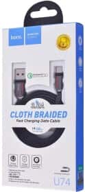 Кабель Hoco U74 U74TYPECBLACK USB - USB type-C 1,2 м