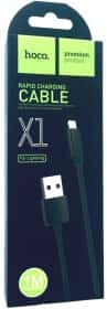 Кабель Hoco X1 X1LIGHTNING1MBLACK USB - Apple Lightning 1 м