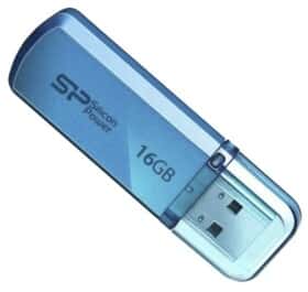 Флешка Silicon Power Helios 101 Blue 16 ГБ