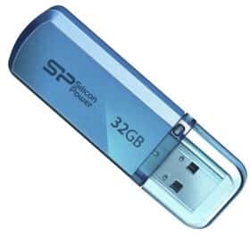 Флешка Silicon Power Helios 101 Blue 32 ГБ