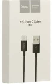 Кабель Hoco X23 X23TYPECBLACK USB - USB type-C 1 м
