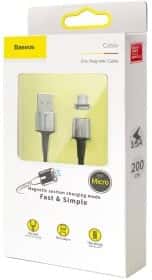 Кабель Baseus Zinc Magnetic CAMXC-B01 USB - Micro USB 2 м