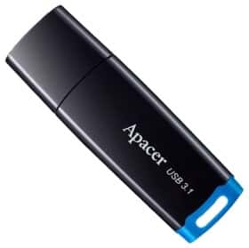 Флешка Apacer AH359 Black/Blue 32 ГБ