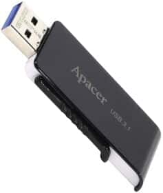 Флешка Apacer AH350 Black 128 ГБ