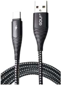 Кабель Golf GC-67t GF-GC67T10-K USB - USB type-C 1 м
