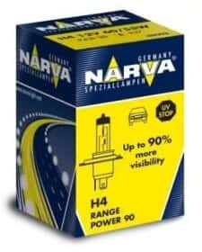 Автолампа Narva H4 P43t-38 55 W 60 W прозрачная 48003